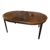 Scandinavian extendable table in rosewood from the 1960s, with 2 extensions.
