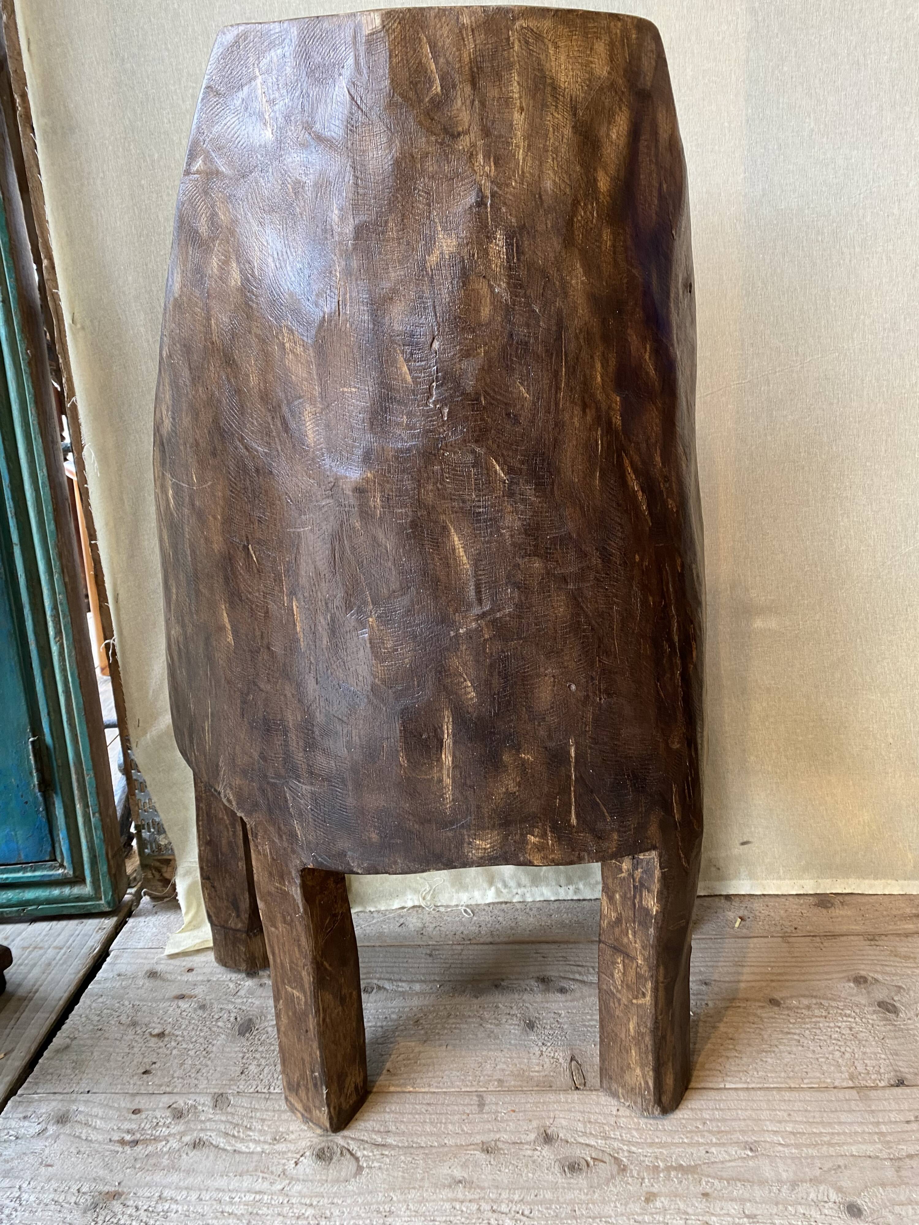 Naga wooden armchair