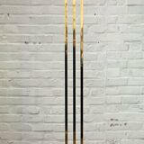 Deknudt House Hollywood Regency floor lamp in gold brass