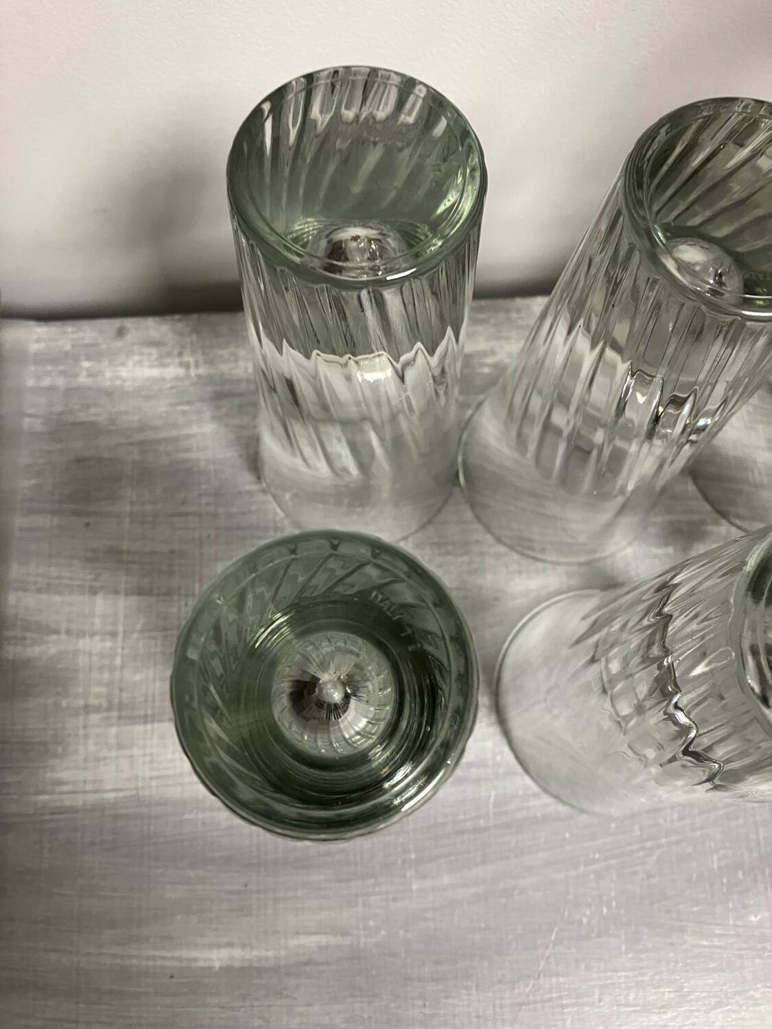Vintage-Lot de 6 magnifiques verres-Bormioli Rocco