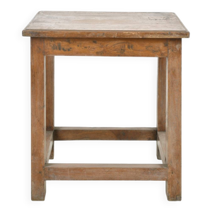 table basse carrée en - massif