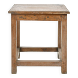 Table basse carrée en bois massif (63 x 59 x 59cm)