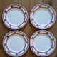 4 assiettes à dessert Badonviller