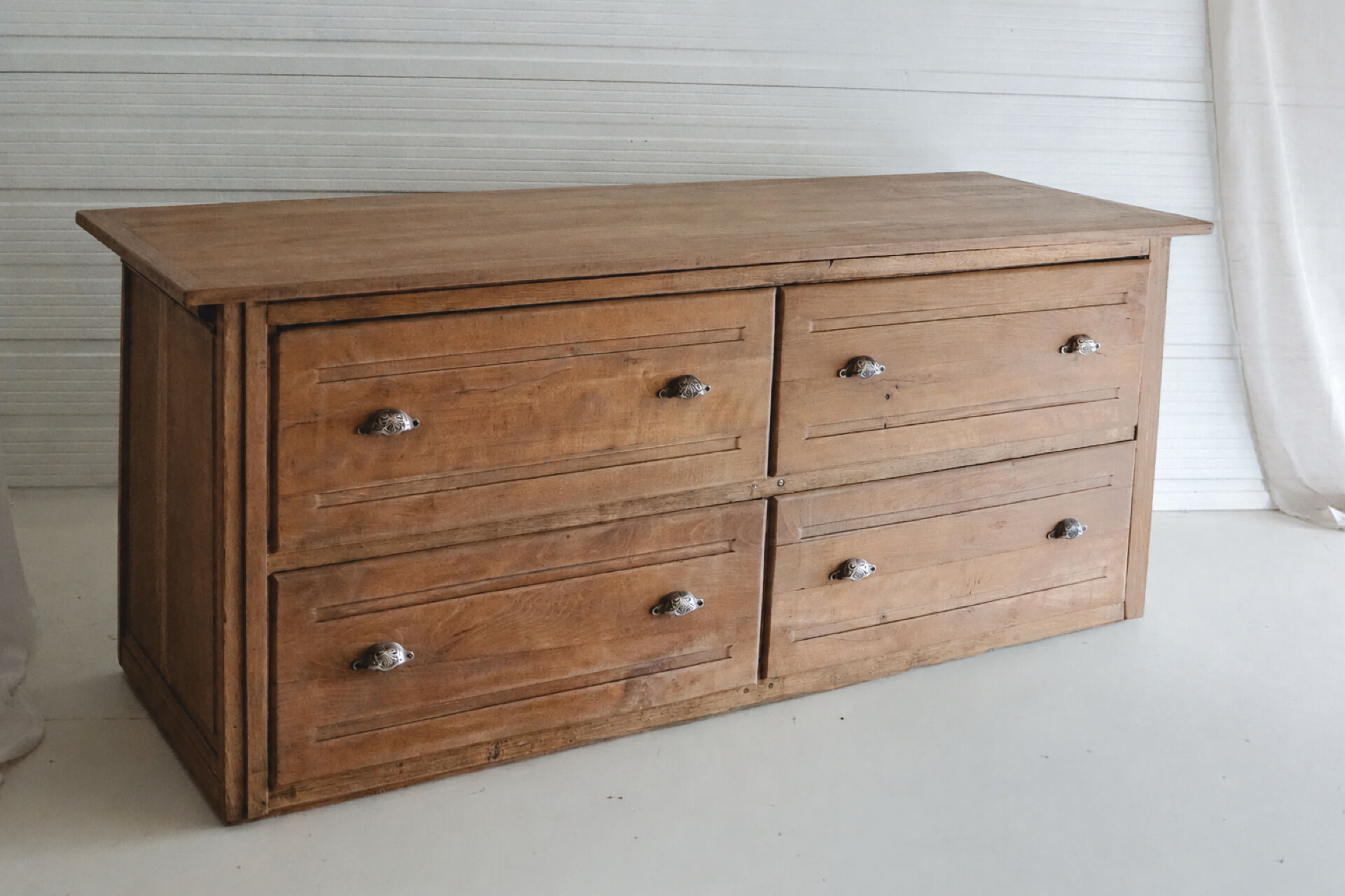 Large workshop furniture - Old bakery counter - Double-sided
