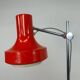 Red floor lamp by Josef Hurka for Napako