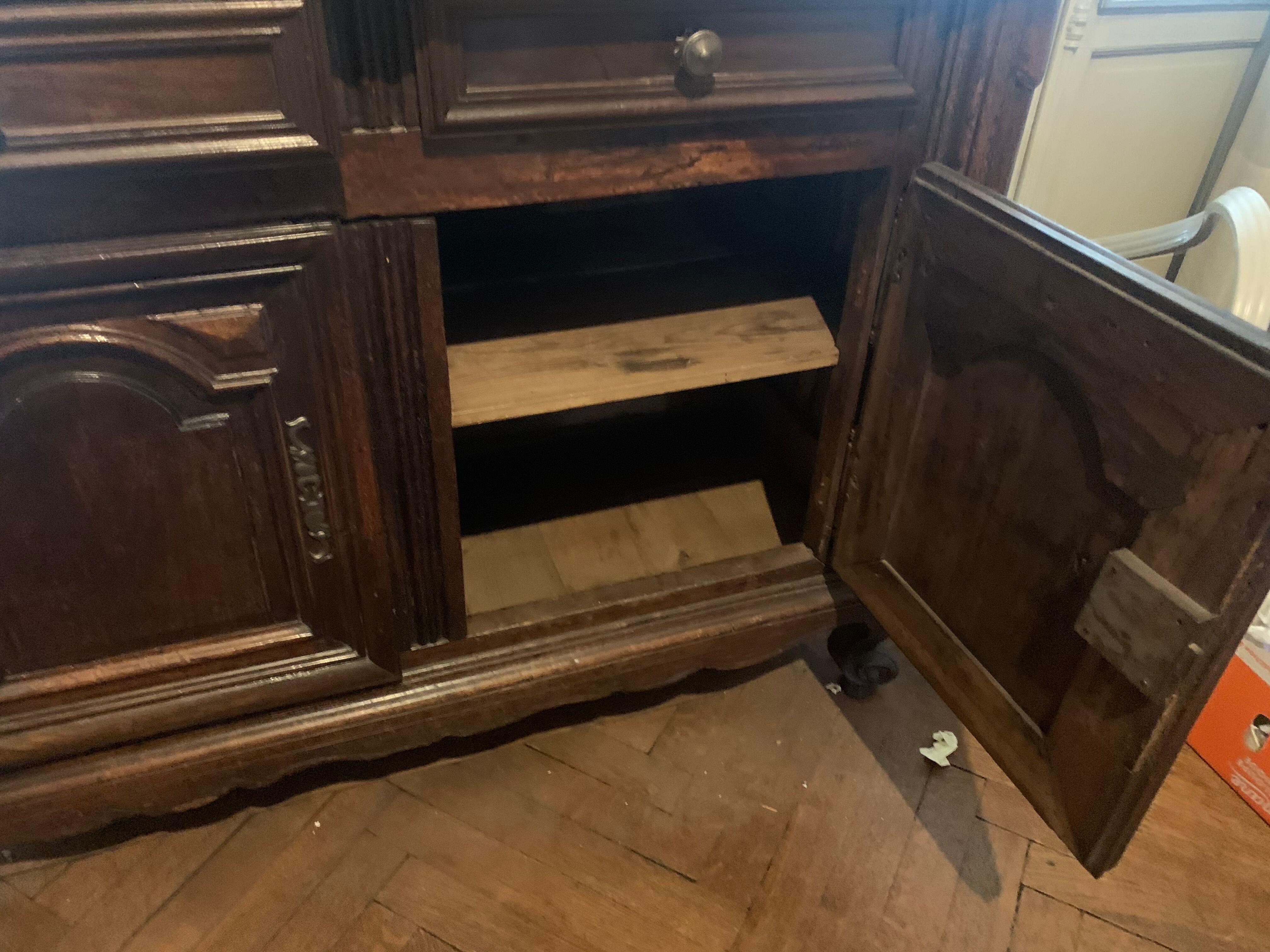 Buffet transition Louis XIV Louis XV