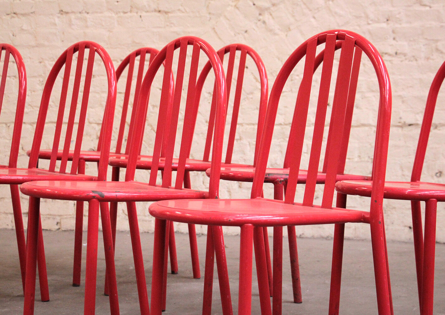 8 chairs Robert Mallet Stevens