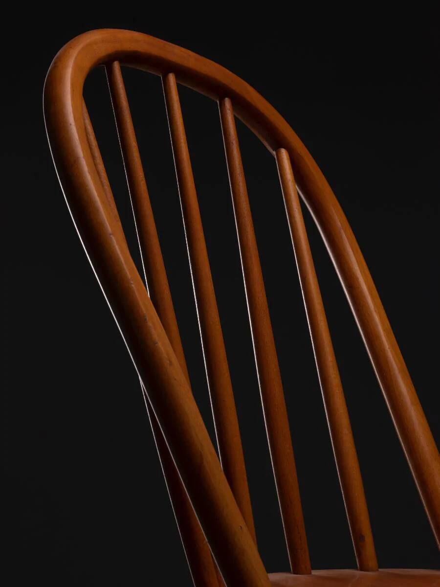 Set of four dining chairs, 1960s–70s