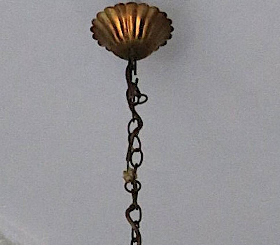 Large mid century gold plated chandelier by Hans Kögl, 1960s