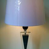 Lampe en verre style Art Déco