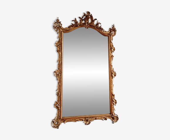 Miroir ancien Louis XV 100x164cm