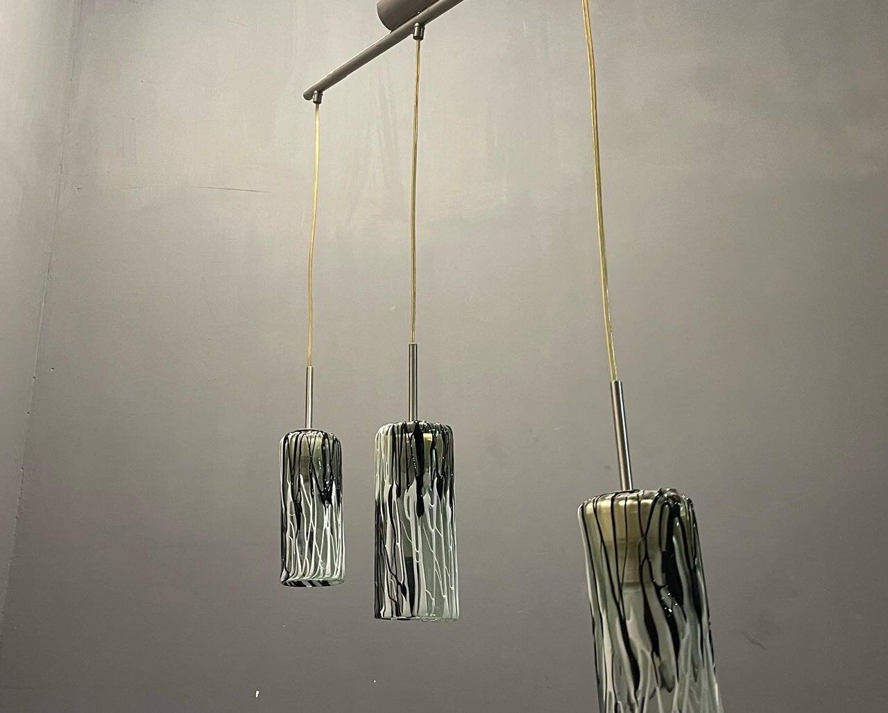 Italian midcentury murano glass lamp