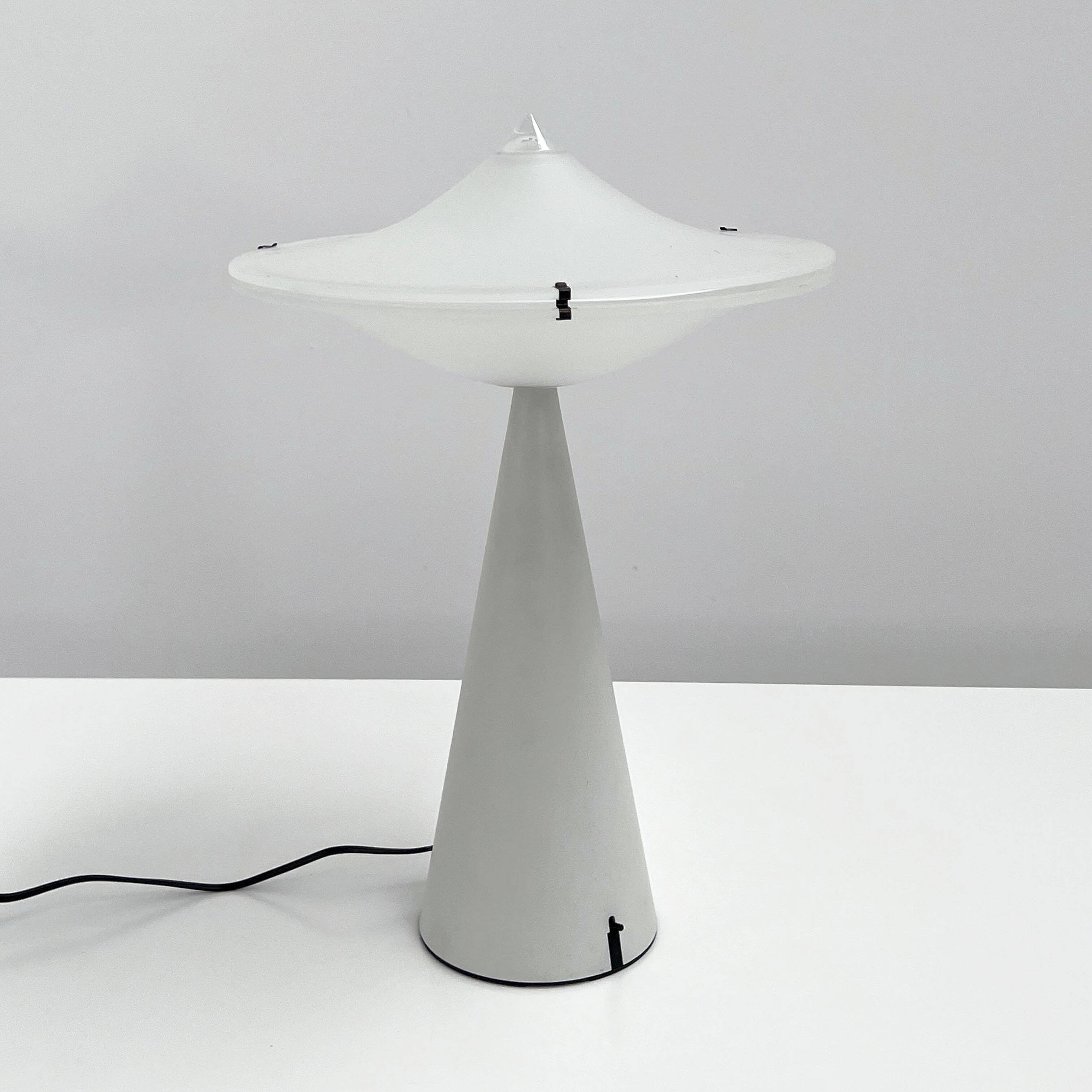 Large "Alien" table lamp by Cesare Lacca for Tre Ci Luce, 1970