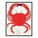 David Shrigley, Tu as été battu par un crabe, 2021
