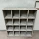 Large distressed wooden locker cabinet (renovated)