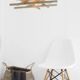 Scandinavian wooden nest suspension