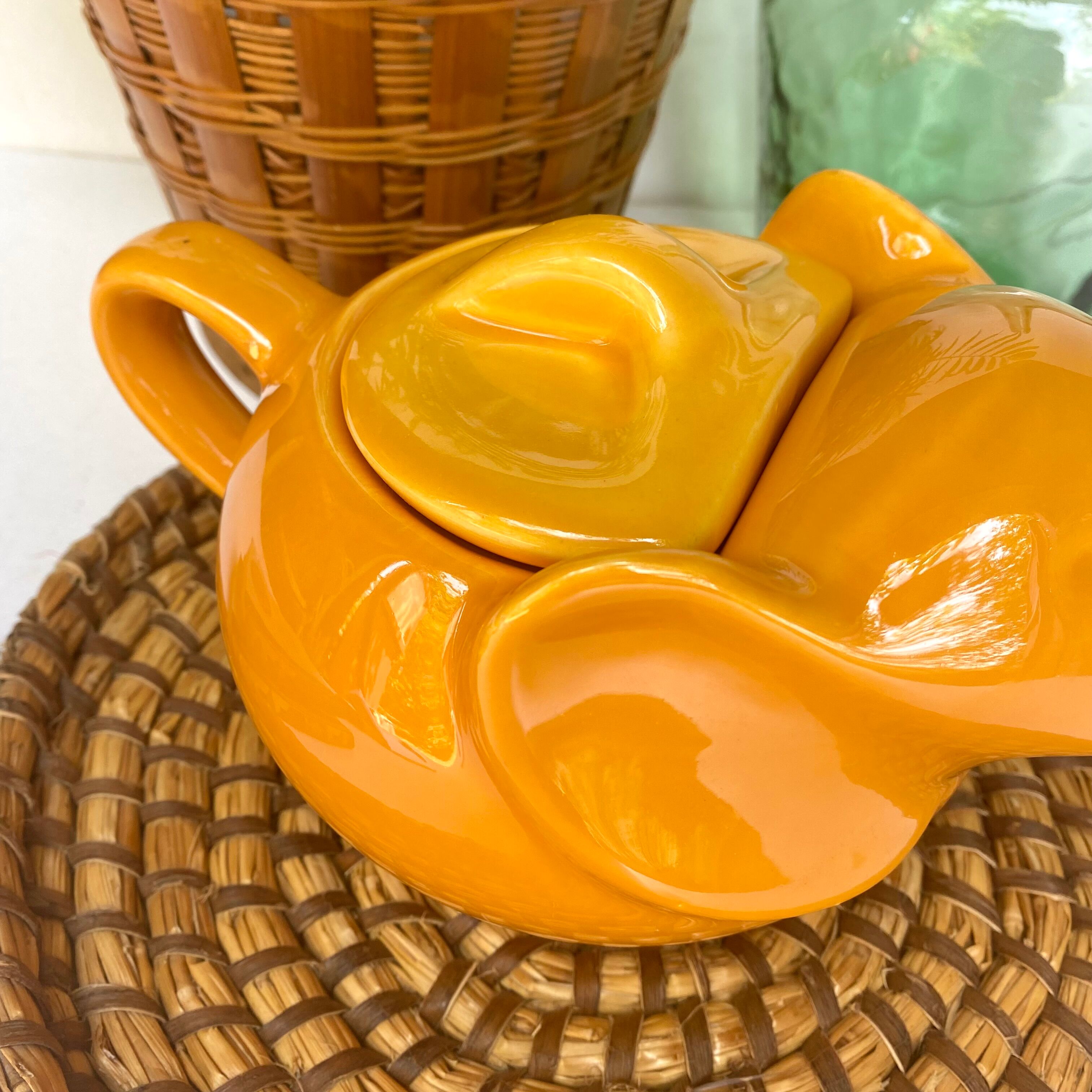 Vintage elephant teapot