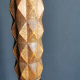 Wooden floor lamp