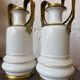 Old Paris porcelain vases from the 19th century