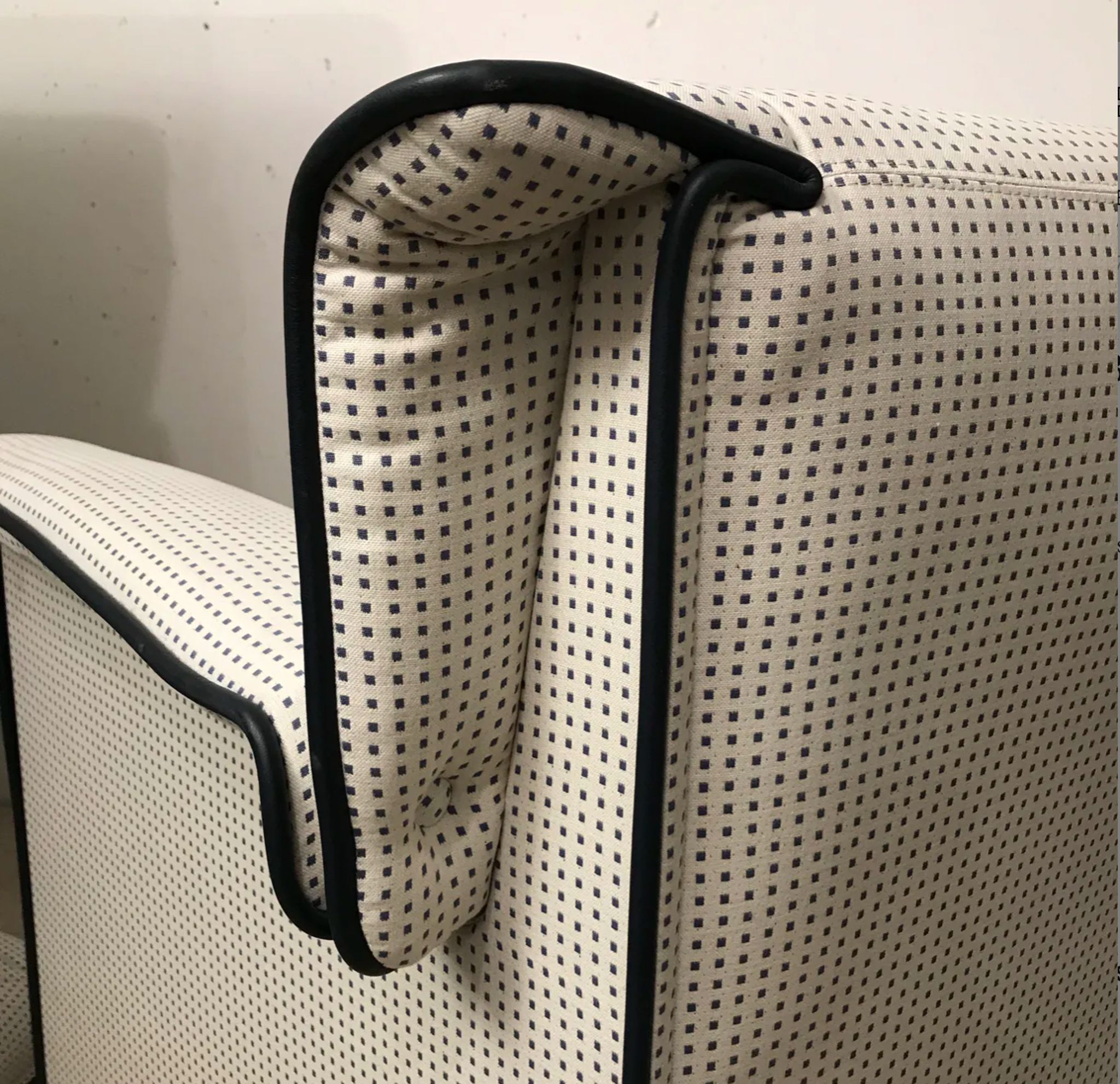 Pair of armchairs Laurianetta Afra and Tobia Scarpa, B&B Italia 1978
