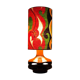 Lampe space age Devil céramique Stein - vintage Germany 70s