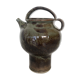 Pitcher gargoulette in enamelled sandstone