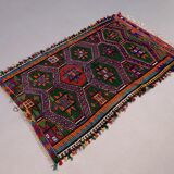 Medium Vintage Turkish Kilim Rug 176x105 cm Wool Kelim