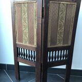 Wood and fabric screen