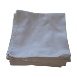6 damask towels