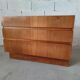 Scandinavian rosewood chest of drawers