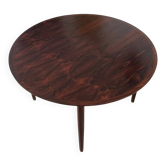 Table à rallonge  scandinave en palissandre de Rio