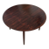 Table à rallonge  scandinave en palissandre de Rio