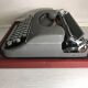Old Japy typewriter metal grey 50's grey metal