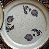 Saint-Amand Sologne enameled copper plates