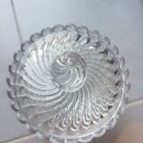 Sucrier en cristal de Baccarat modèle bambou signé