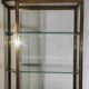 Jeweler's showcase in brass and glass - circa 1900
