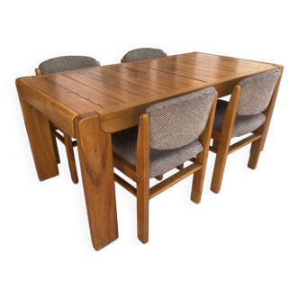 Maison Regain table and 4 chairs