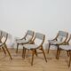 Ski Jumper Chairs from Zamojska, Poland, 1970s, Set of 6