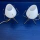 Pair of bedside lamps vintage italian design