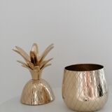 Pineapple brass box