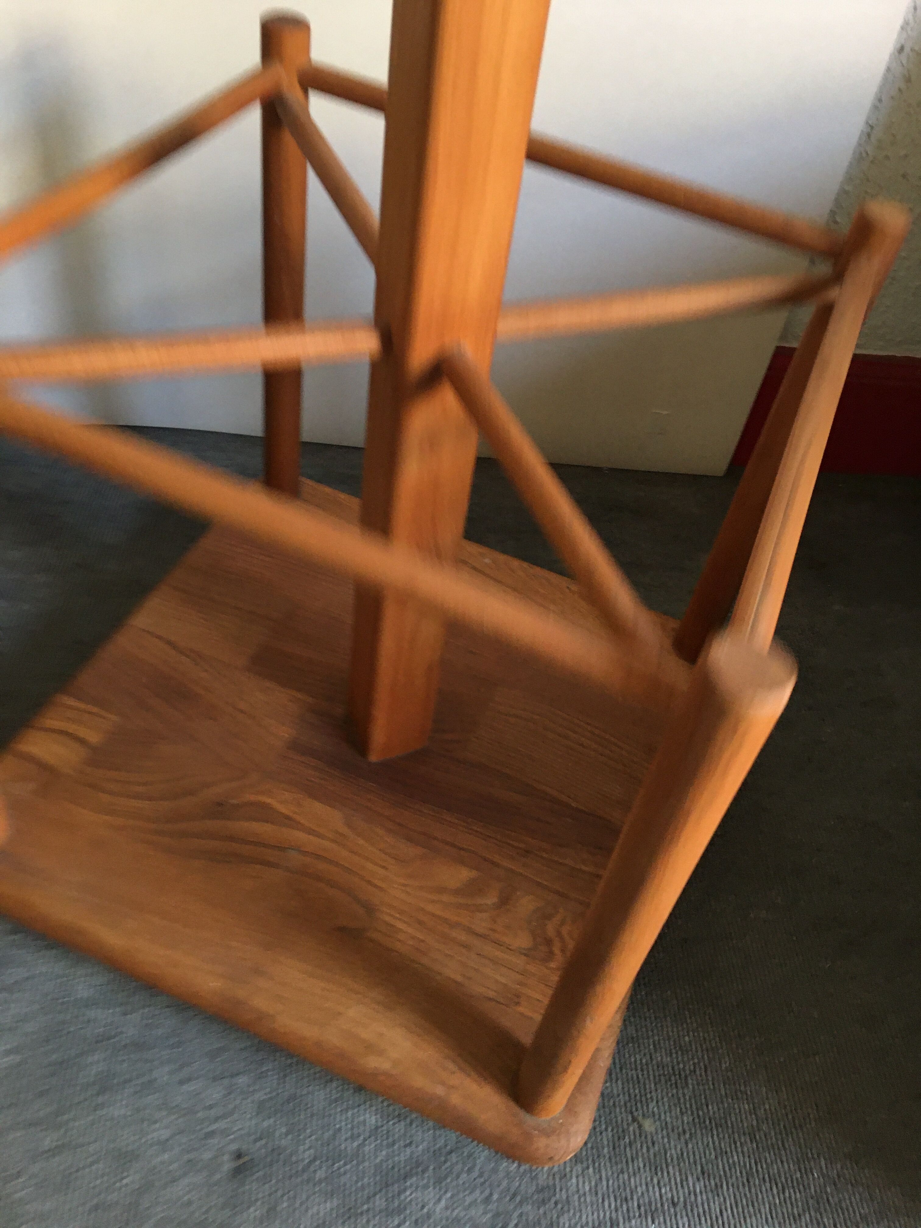 Scandinavian vintage parrot coats holder