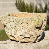Planter of gothic style bénitier