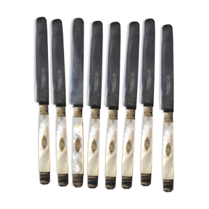 set de 8 couteaux manche