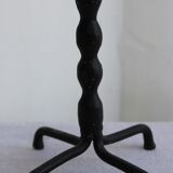 Set of 3 wrought iron candle holders