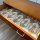Commode vintage pieds compas