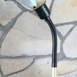 Tablle lamp or desk aluminor 1970's rare golden color