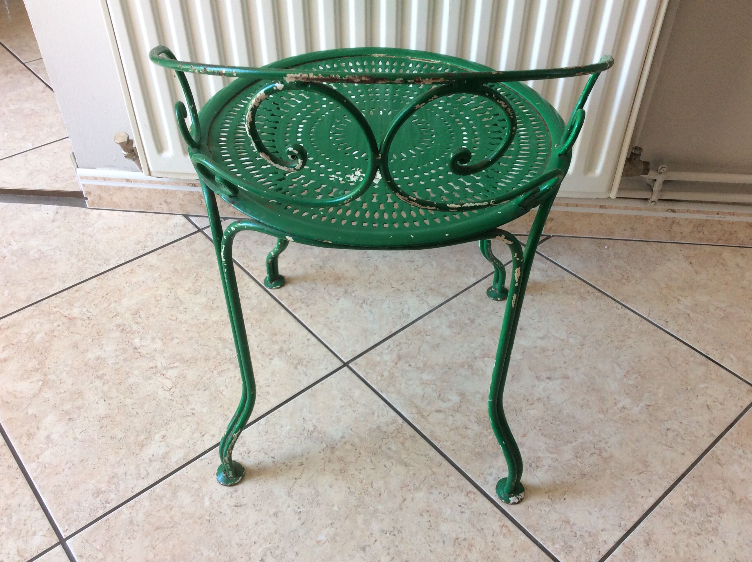 Old garden chair