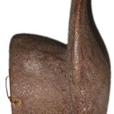 African wooden mask, symbolising a buffalo, Nigeria, 26x34cm