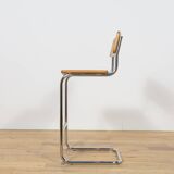 Chrome-Plated Bar Stools Typ Cesca, Italy, 1970s