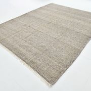 Tapis Kilim turc vintage marron uni 8x10, 255x322 cm